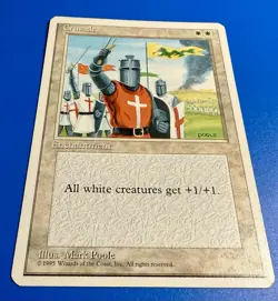 1 BANNED MTG Magic The Gathering Cruzade | Fourth Edition 4ED | NM - Image 5