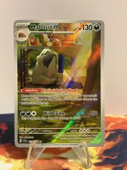 Pokemon TCG Mabosstiff 218/198 Sv01: Scarlet & Violet Base Set Holo - Image 1