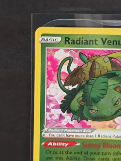 Radiant Venusaur 004/078 Pokemon GO Holo - Image 2