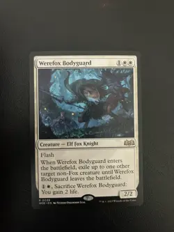 Werefox Bodyguard Mtg Wilds of Eldraine Regular Rare 39 - Image 1