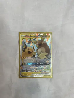 Pokemon TCG Raichu & Alolan Raichu GX TAG TEAM GX 54/236 world championship 2019 - Image 1