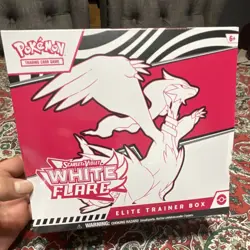 Pokemon Scarlet & Violet White Flare Elite Trainer Box Reshiram 2025 English - Image 1