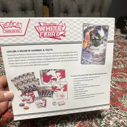Pokemon Scarlet & Violet White Flare Elite Trainer Box Reshiram 2025 English - Image 2