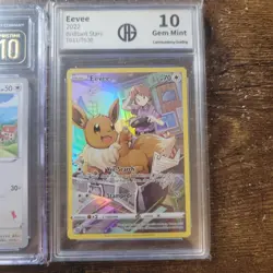 Pokemon Graded 10 Eevee Lot Japanese sH 037/053 CGC Pristine E TG11/TG30 CAG PSA - Image 4