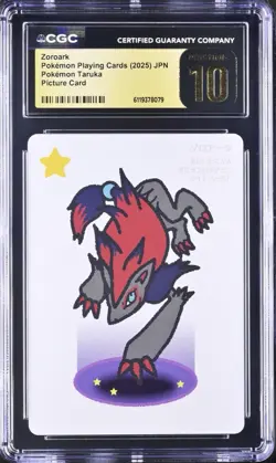 Pokemon TCG Zoroark Taruka Picture Card 2025 Japanese CGC PRISTINE 10 - Image 1