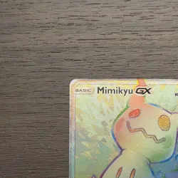 Pokemon TCG Mimikyu GX Lost Thunder 226/214- Rainbow Secret Rare-MINT CONDITION! - Image 2
