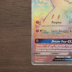 Pokemon TCG Mimikyu GX Lost Thunder 226/214- Rainbow Secret Rare-MINT CONDITION! - Image 5