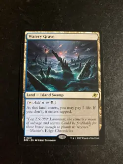 MTG - NM - Watery Grave - Edge of Eternities - Image 1