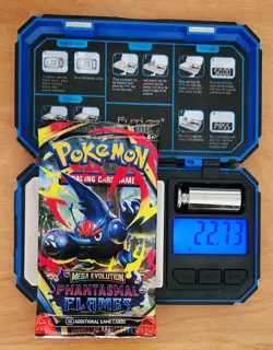 (HEAVY)🔥 22.73g Pokemon TCG Phantasmal Flames Booster Pack Factory Sealed✅ - Image 1