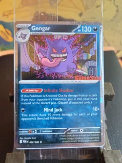 SINGLE SWIRL🌀 Pokemon Gengar GameStop Promo 050/088 Sealed - Image 1
