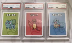 2019 Pokemon OLD MAID PSA 10 Set Bulbasaur Charmander Squirtle ***SEQUENTIAL*** - Image 1