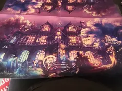 Imperium Duelist Yu-Gi-Oh Designator's Mansion Purple 2-Player Cloth Playmat New - Image 3