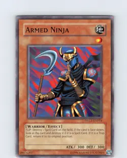 Yu-Gi-Oh TCG Armed Ninja DLG1-EN014 Unlimited Regular Common Card NM - Image 1