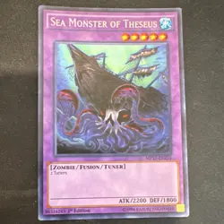 Yu-Gi-Oh! Sea Monster of Theseus MP17-EN231 1st Edition Fusion Konami - Image 1