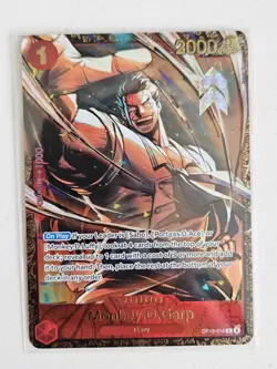 One Piece Monkey D. Garp Treasure Cup 2026 Top 64 Sealed Prize Card - Image 1