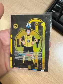 One Piece x BVB Borussia Dortmund Promo Card Monkey D Luffy ST13-003 Sealed - Image 2