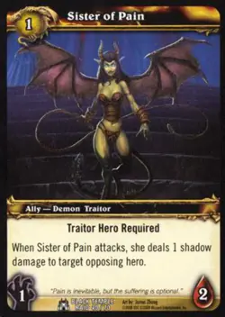 World of Warcraft TCG Sister of Pain - Black Temple Raid #40 - Image 1