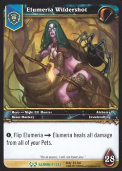 World of Warcraft TCG Elumeria Wildershot - Hunt for Illidan 4/252 - Image 1