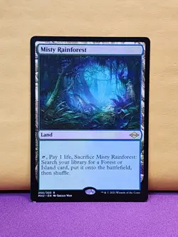 1x Misty Rainforest, MP (see photos), MH2, Magic: the Gathering, MtG - Image 1