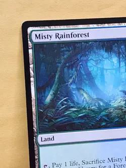 1x Misty Rainforest, MP (see photos), MH2, Magic: the Gathering, MtG - Image 5