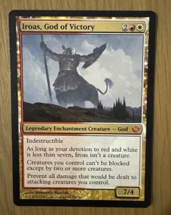 MTG Iroas, God Of Victory Journey Into Nyx Regular NM - Image 1