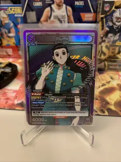 Union Arena UE02BT/HTR-1-050 Illumi Super Rare (SR) Foil Hunter x Hunter - Image 1