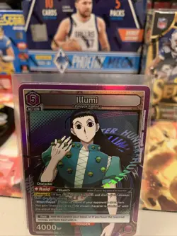 Union Arena UE02BT/HTR-1-050 Illumi Super Rare (SR) Foil Hunter x Hunter - Image 2