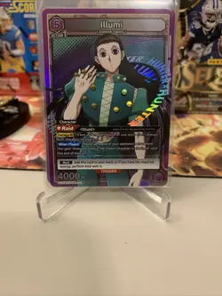 Union Arena UE02BT/HTR-1-050 Illumi Super Rare (SR) Foil Hunter x Hunter - Image 3