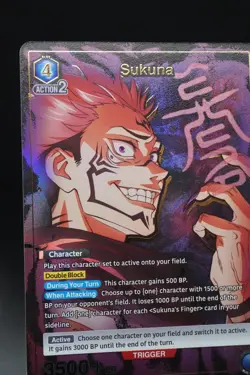Sukuna U* UEX02BT/JJK-2-007 Jujutsu Kaisen Vol.2 Union Arena NM - Image 5