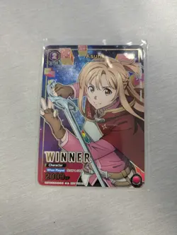 Asuna Winner Foil - UEPR /SAO-2-041 NM - Union Arena - Image 1