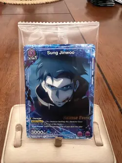 Union Arena Card Sung Jinwoo Solo Leveling Release Event SLG-1-016 - Image 1