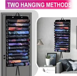 Playmat Holder, Playmat Tube Storage Bag for MTG with 2 Hooks, Fits 12+1 Game - Image 4