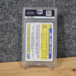 WILL CLARK 1987 TOPPS TIFFANY #420 ROOKIE RC PSA 10 GIANTS - Image 2