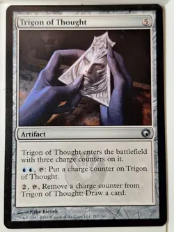Trigon of Thought - Scars of Mirrodin - Magic the Gathering MTG Nice! - Image 1