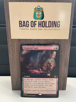 Memorial Vault -0336 - FOIL - Borderless -Edge of Eternities -NM - Magic - MTG - Image 1