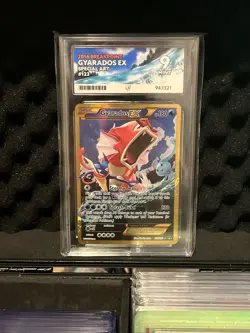 Pokemon Gyarados EX TCG Gold Secret Rare Card 123/122 2016 XY Breakpoint ACE 9 - Image 4