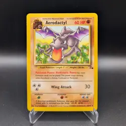 Aerodactyl - 16/62 Fossil Rare - LP - Pokemon TCG WOTC - Image 1
