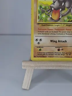 Pokemon TCG Aerodactyl Fossil Set 16/62 Rare Non Holo LP - Image 5