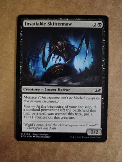 Insatiable Skittermaw 0108 MTG: Edge of Eternities Combine Ship 1-10 $4.88 - Image 1