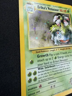 Pokemon TCG Erika's Venusaur Gym Challenge #4 Holo Rare Vintage WOTC - NM- - Image 3