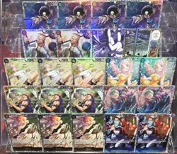 One Piece TCG Super Rare 23 SR Foil Cards English One Piece Lot - Image 1