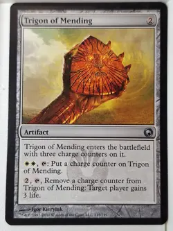 Trigon of Mending - Scars of Mirrodin - Magic the Gathering MTG Nice! - Image 1