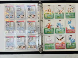 1996 POKEMON BANDAI CARDDASS PRISM CARD COLLECTION WITH BINDER - Image 2