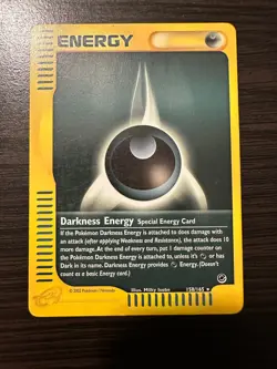 Darkness Energy Expedition Base Set 158/165 Rare Vintage Pokemon TCG Card - Image 1