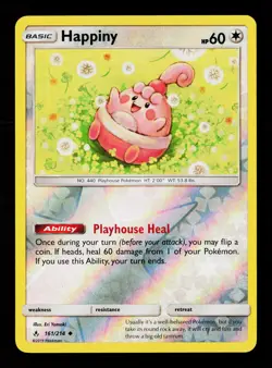 Happiny 161/214 Reverse Holofoil Unbroken Bonds Pokemon Card -B8 - Image 1