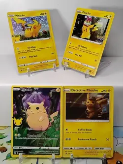 Pokemon TCG Bulk Lot Of 4 Cards Celebrations ,General Mills (Light Played) (NM) - Image 1