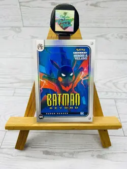 Pikachu as Batman Beyond #109 Holo DC Heroes & Villains Non-Pokemon Fan Art Card - Image 1