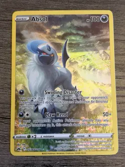 Absol GG16/GG70 Crown Zenith Galarian Gallery Holo Pokemon TCG Card - Image 1
