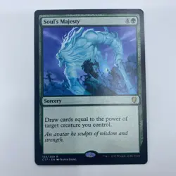 MTG Soul’s Majesty C17 LP Green Sorcery Card Draw Big Power EDH Staple - Image 1