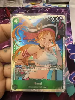 One Piece Card Game THE AZURE SEA'S SEVEN - NAMI SR OP14-031 ENGLISH TCG 🔥 - Image 1